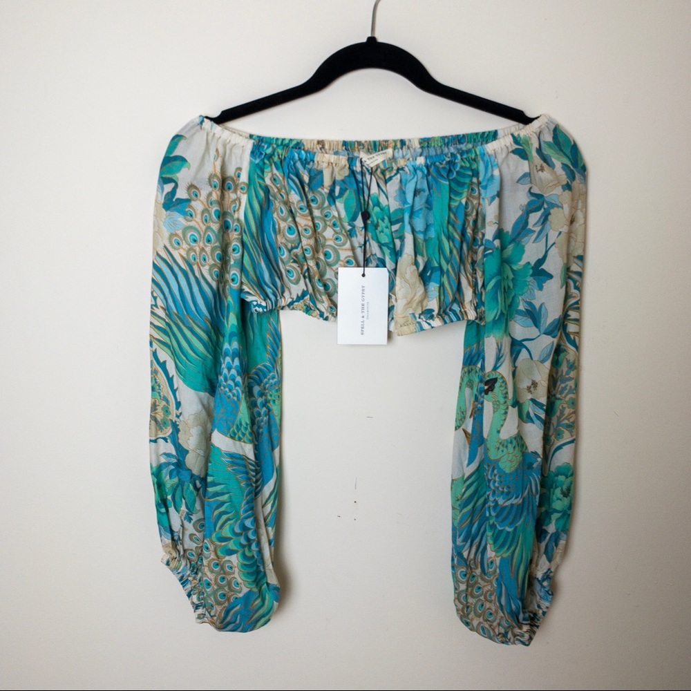 Spell & The Gypsy Cloud Dancer Off Shoulder Top